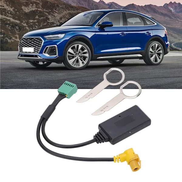 Bluetooth 5.0 Trådløs Lydadapter til Audi MMI 3G AMI 12Pin A4 A6 Q5 Q7 A5 S5