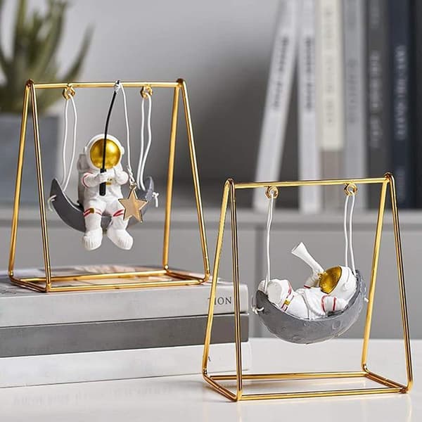 Astronaut Figur Astronautpynt Romfarer Astronaut Dis DXGHC