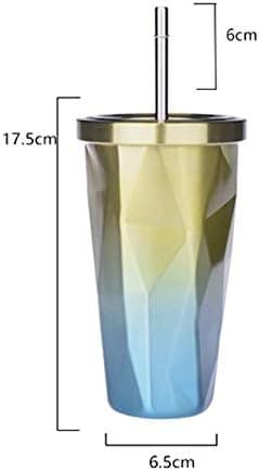 Klassisk Tumbler (Sølv) - 500ML, Dobbelt 304 Rustfrit Stål Kop