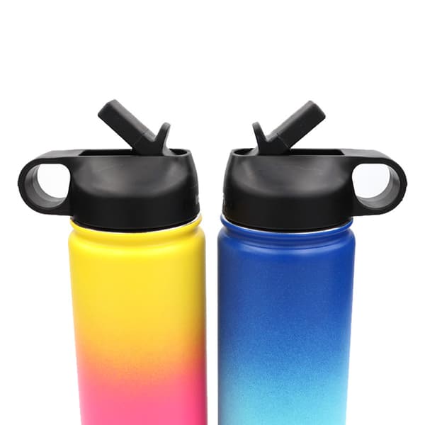 2 stycken utomhussportsvattenflaska sugmunstycke lock, termos