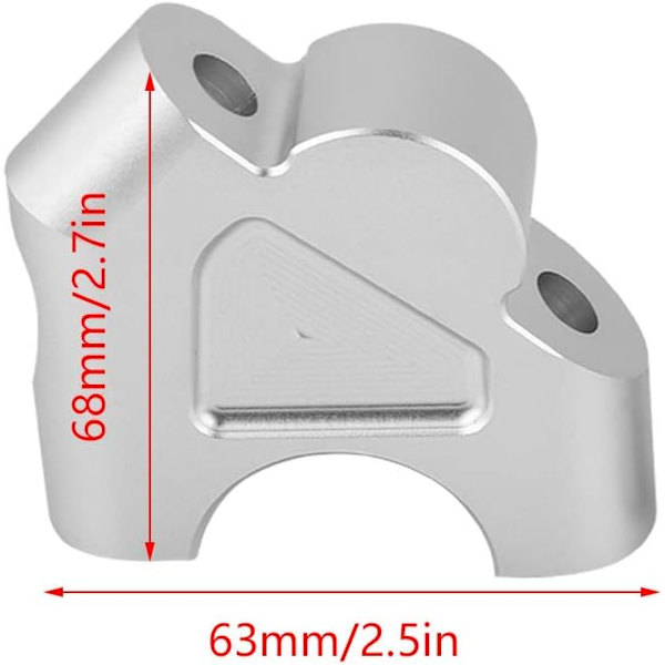 Höjdjusterbara styremonteringsadaptrar i aluminium CNC för R1200