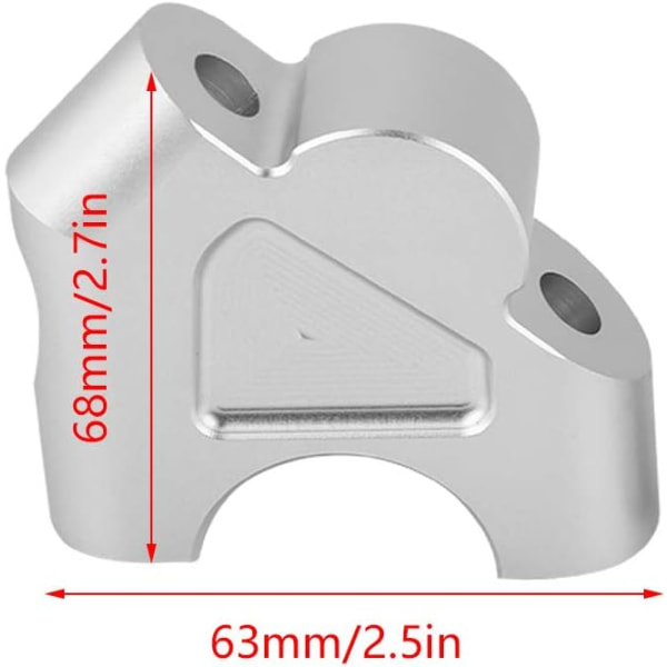 Høydeadaptere for styremontering i aluminium CNC for R1200