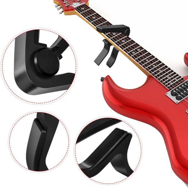 Gitarrkapo, Capo för akustisk och elektrisk gitarr, Gitarrkapo DXGHC