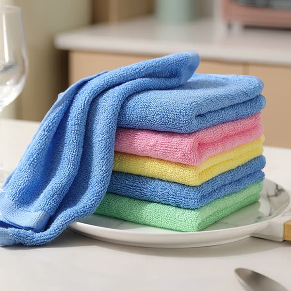 7 Ultra Premium Mikrofiber Kökshanddukar - Hand/Diskhanddukar (Blå