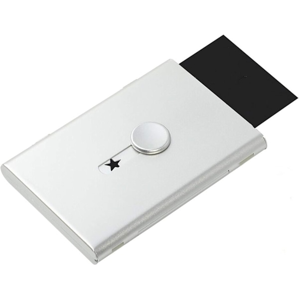 Visitkort Holder - Rustfrit Stål - Ideelt Design til Mænd og