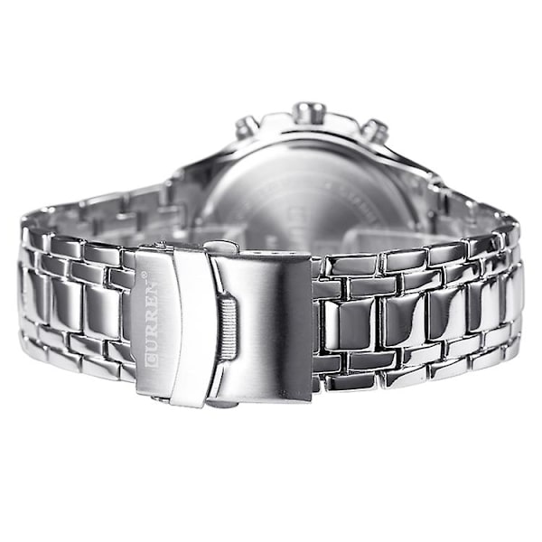 Curren 8023 Men Rostfritt stål Analog Sport Quartz Watch DXGHC