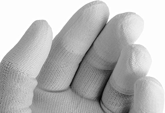 ESD Antistatisk Kolfiberhandske för Elektronikarbete - Perfekt för Renhet