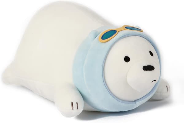 Plush Isbjørn, 35cm Plussjfigur, Myk og Fluffy Stuffet Leke