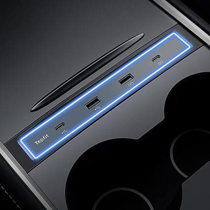 Tesla Model 3 / Y Älykäs Telakointiasema Moniportti USB-C MultiPo