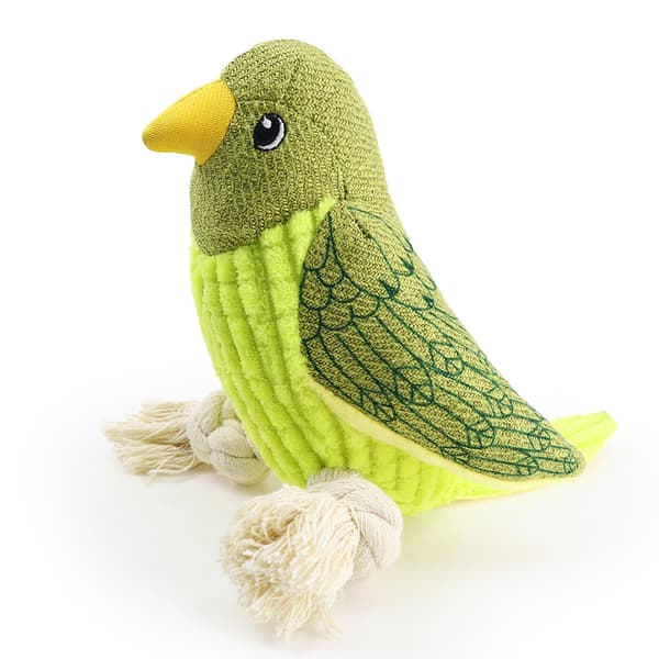 Plush Hundefile for Valp og Medium Store Hunder, Kvitrende Hundefile