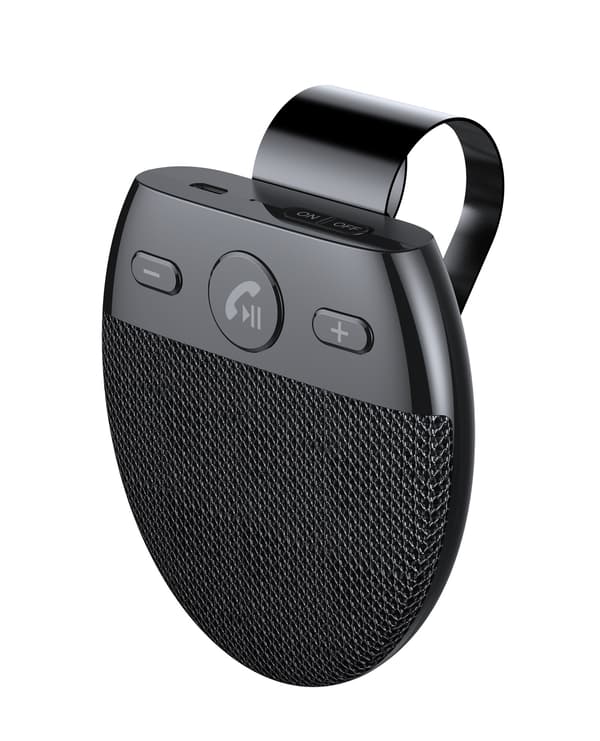 Bluetooth Handsfree Bilsats Trådlös Högtalartelefon Inbyggd Mikrofon wi
