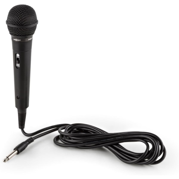 Karaoke dynamisk mikrofon (unidireksjonell, 76dB følsomhet) 6,5 mm