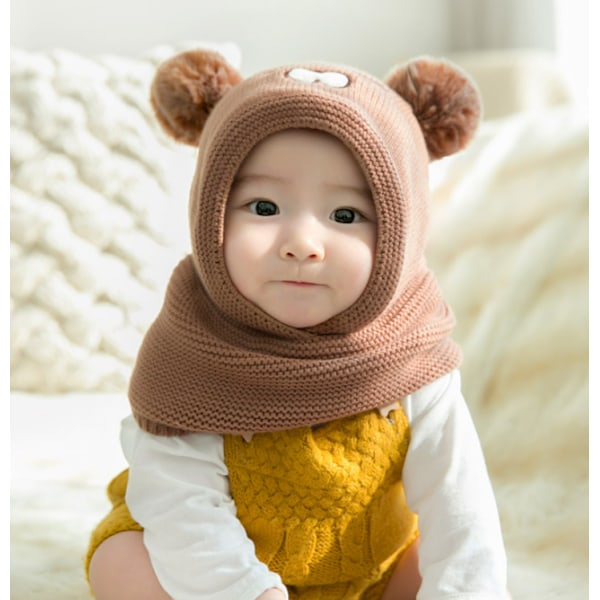Babyhatt prinsessa mamma höst och vinter baby pojke flicka baby woo