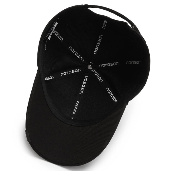 Hatt för män, tidvatten solskyddskeps, koreansk version, solhatt för män, svart Inst
