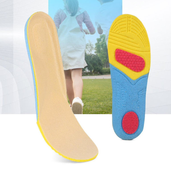 Blå (S Længde 16,8 cm) Børnesko med Anti-Slip, Svedabsorberende og Blød Sål