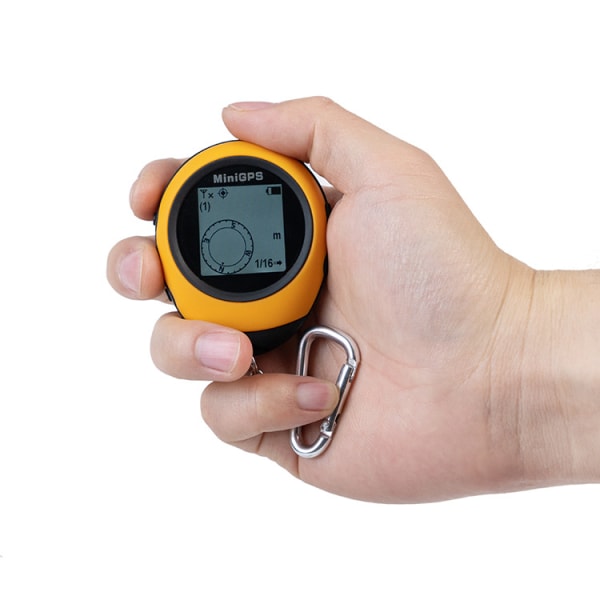 Mini GPS-navigering, bärbar utomhusplatsfinder spårningshand