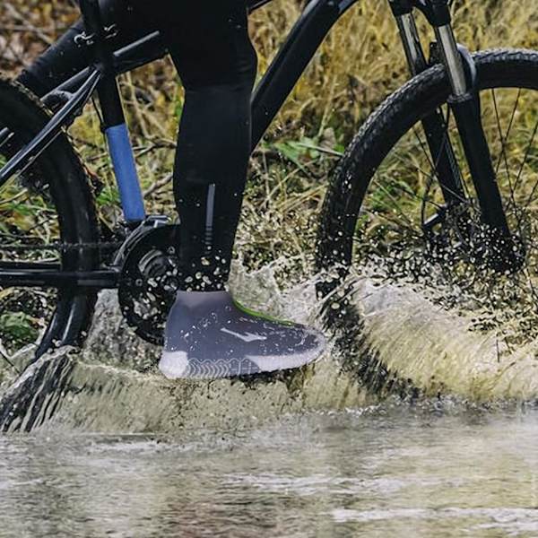 Vandafvisende Sko-overtræk, Genanvendelige Foldbare Anti-Slip Regn Sko DXGHC