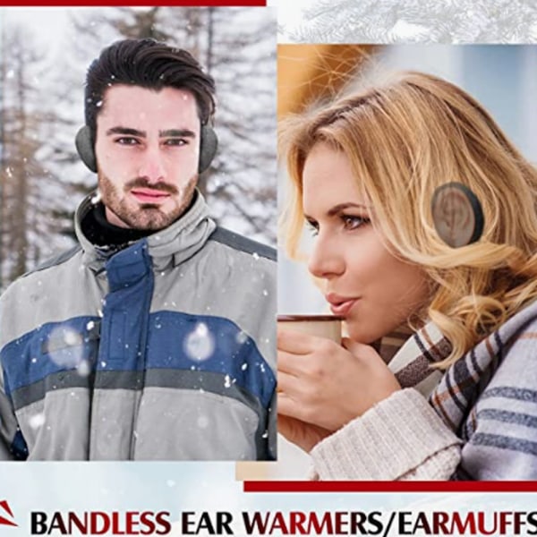 3 par öronpåse hörselkåpor kan hålla värmen i kallt väder för män