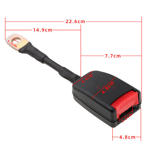 Bil framsäte säkerhetsspänne säkerhetsbälte förlängning bas 20cm säte b DXGHC
