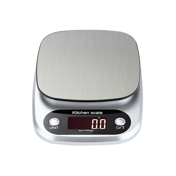 Digital Køkkenvægt - Fra 1g til 10kg - Rustfrit Stål DXGHC