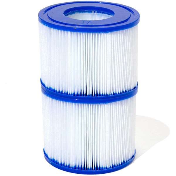 2 stk oppustelig spa-pool filter, swimming pool filter, passer til 58