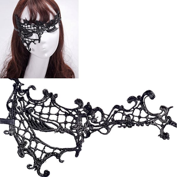 Halvögda ansiktsspetsmask DXGHC