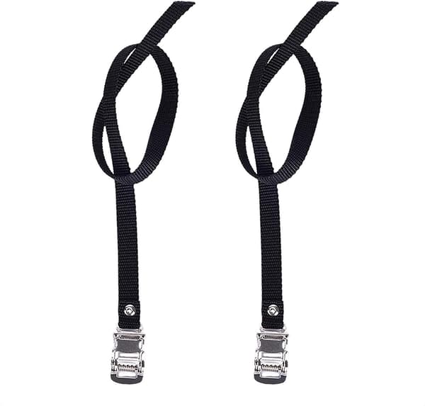 2 Par Sykkelpedal Tåstropper Universal Erstatning Pedal S