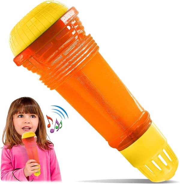 Echo-mikrofoni lapsille ja pienille lapsille - paristoton