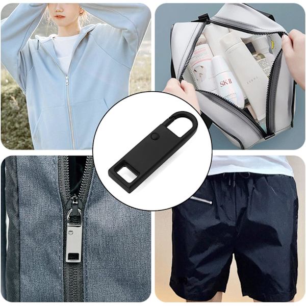6 stycken blixtlåsskydd, Ersättningsblixtlås, Universal blixtlås, DXGHC