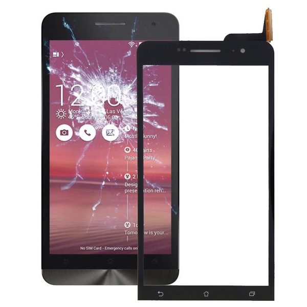 Pekpanel för Asus Zenfone 6 DXGHC