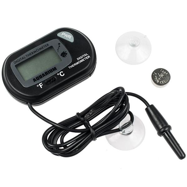 Akvariumtermometer - 2 stk Digitale LCD Akvariumtermometer