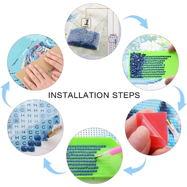 5D Timanttimaalaus Täysi Timantti Joulu Sarja DIY Erikois Sha