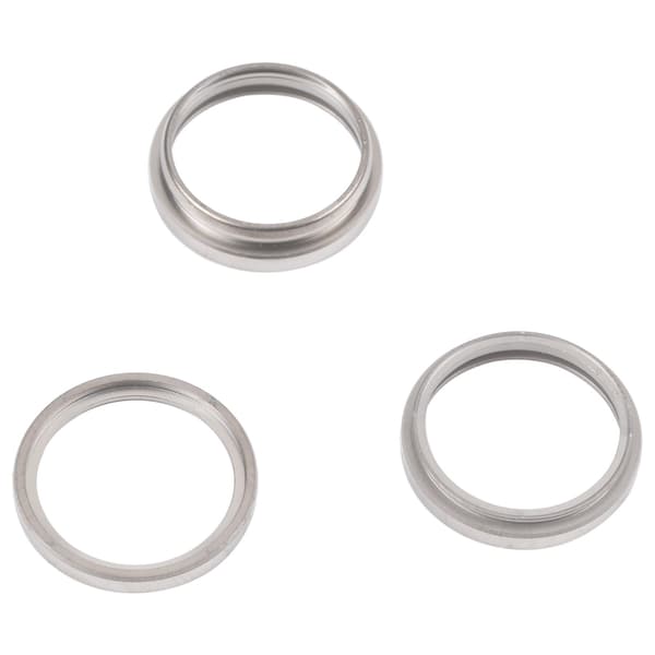 För Iphone 14 Pro Max 3st Bakre Kamera Metallskyddsring DXGHC