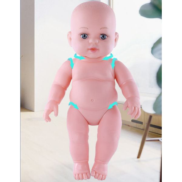 Livsliknande Reborn Babydocka Pojke 12 Tum Viktad Nyfödd Babydocka