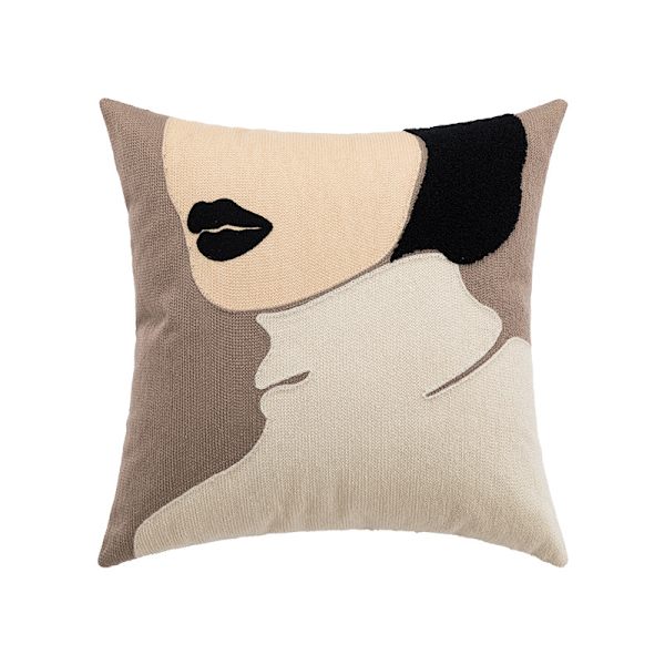 1 abstrakt brodert putetrekk putetrekk bomulls sofa pute