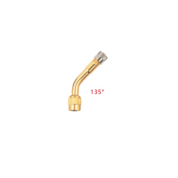 6 stk 45 90 135 Graders Messing Stem Forlengelsesadapter, Balansebil V