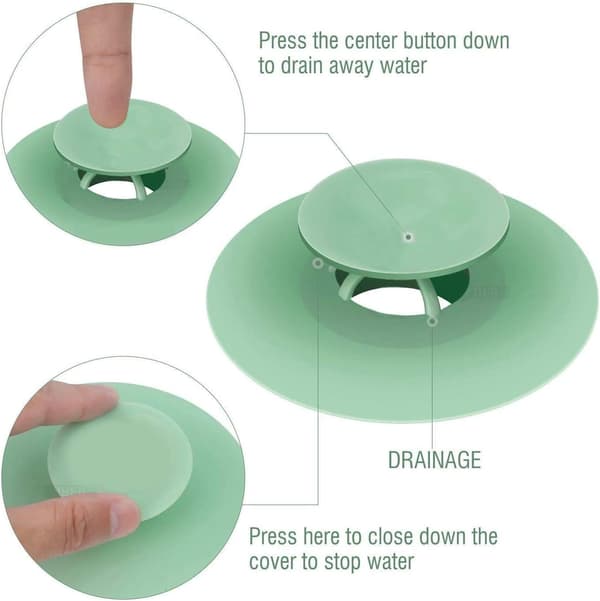 Silikon Badekarprop Badekarprop Køkkenvaskprop Diameter DXGHC