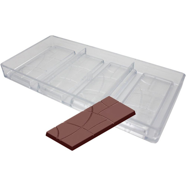 Polycarbonat chokoladeform til chokoladestykker DXGHC