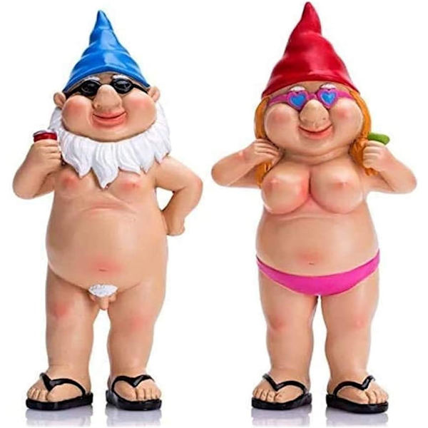 Puutarhakoristeet - Hauska Puutarha-Gnome - Sääsuojattu DXGHC