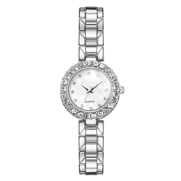 2-delad diamantinlagd watch watch set stålband