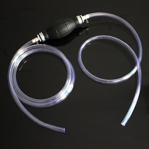 Envägsventil Manuell Sugpump Slang Pump Akvarium