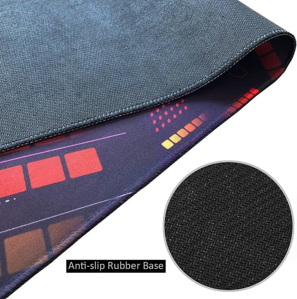 Utvidet Musematte Stor Spillmusematte - Datamaskin Tastatur Mus