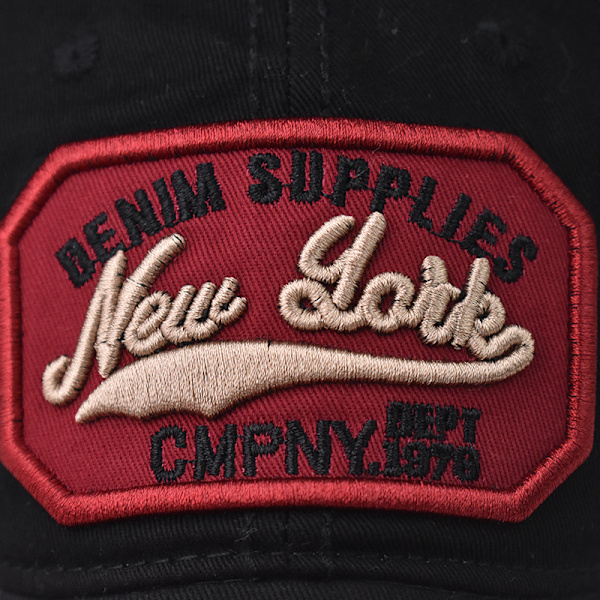 Vasket bomuld New York broderet baseballkasket vasket do old ton