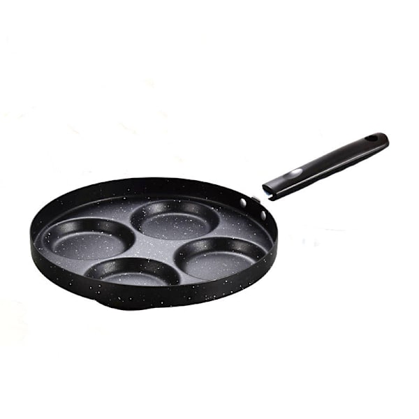 Koreansk Maifanshi eggdumpling stekepanne med fire huller, multifunksjonell