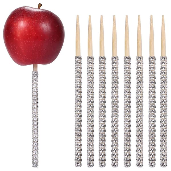 30 stykker julekreativ dekoration æblestik kage ch