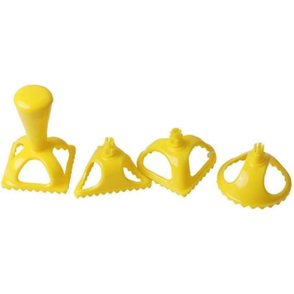 4-pack Ravioli-formare i plast, 4 former, Dumpling DXGHC