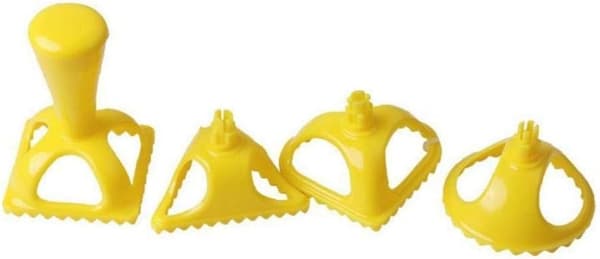 4 stk Ravioli Skærer Plastik Dumpling 4 Former Forme Dumpling DXGHC