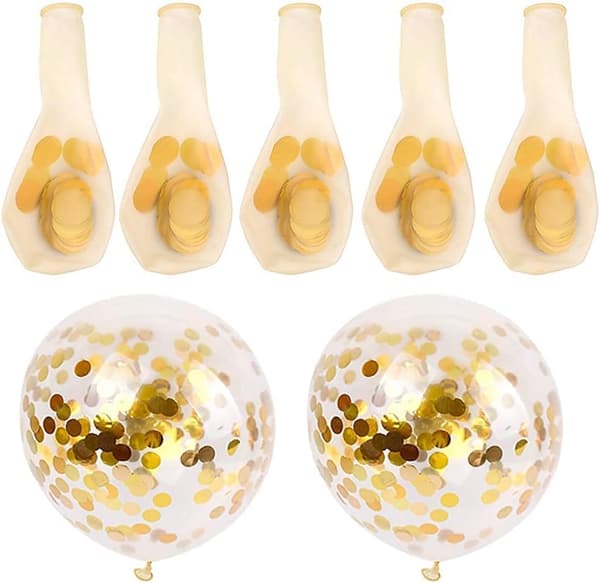 Bursdagsdekorasjonsbanner, Gratulerer med dagen ballonger og