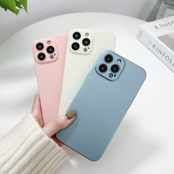 3 styck designade iPhone 11-fodral, silikon helkroppsskydd [Enh