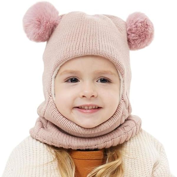 Öronmuffar för babypojke och flicka, huvudscarf, scarf, mössa för småbarn och ne